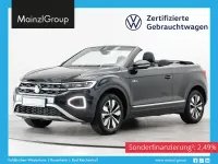 Gebraucht VW T-Roc Cabriolet Goal 116 PS (85 kW) 2025 Deep black perleffekt/schwarz Cabrio