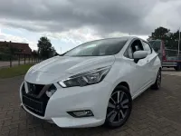 Gebraucht Nissan Micra 71 PS (52 kW) 2018 Weiß Kleinwagen