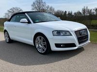 Gebraucht Audi A3 Cabriolet S-Line 160 PS (117 kW) 2008 Weiß Cabrio
