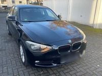 Gebraucht BMW 114 102 PS (75 kW) 2012 Schwarz Kleinwagen