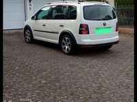 Gebraucht VW Touran Cross 140 PS (102 kW) 2008 Weiß Van / Kleinbus