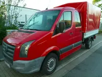 Brugt VW Crafter 136 HK (100 kW) 2010 Rød Van