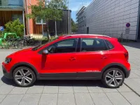 Gebraucht VW Polo Cross 90 PS (66 kW) 2010 Rot Kleinwagen