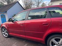 Gebraucht Audi A3 S-Line 125 PS (91 kW) 2009 Rot Kleinwagen