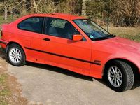 Gebraucht BMW 316 Compact 109 PS (80 kW) 1996 Rot Kleinwagen