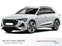 Gebraucht Audi e-tron S-Line 300 kW (408 PS) 2022 Gletscherweiß metallic SUV