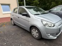 Gebraucht Mitsubishi Space Star 71 PS (52 kW) 2015 Grau Kleinwagen