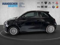 Gebraucht Fiat 500e Basis 86 kW (118 PS) 2023 Schwarzschwarz Kleinwagen