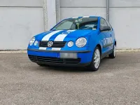 Gebraucht VW Polo 64 PS (47 kW) 2002 Blau Kleinwagen