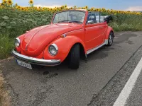 Gebraucht VW Käfer 50 PS (36 kW) 1972 Rot Cabrio