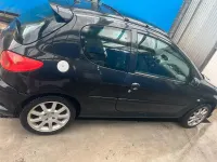 Gebraucht Peugeot 206 108 PS (79 kW) 2005 Schwarz Kleinwagen