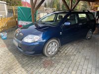 Gebraucht Toyota Corolla 110 PS (80 kW) 2003 Blau Kombi