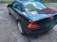 Gebraucht Mercedes SLK320 218 PS (160 kW) 2000 Schwarz Cabrio