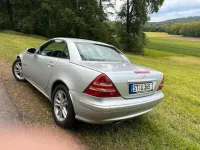 Gebraucht Mercedes SLK230 197 PS (144 kW) 2001 Silber Cabrio