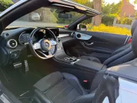 Gebraucht Mercedes C180 AMG 156 PS (114 kW) 2021 Weiß Cabrio