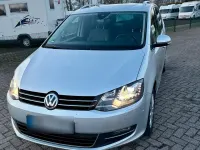 Gebraucht VW Sharan 220 PS (161 kW) 2018 Silber Van / Kleinbus