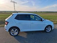 Gebraucht Skoda Fabia 60 PS (44 kW) 2019 Weiß Kleinwagen