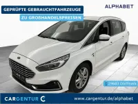 Gebraucht Ford S-MAX Titanium 190 PS (139 kW) 2022 Weiß Van / Kleinbus