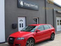 Gebraucht Audi A3 Attraction 140 PS (102 kW) 2007 Rot Kleinwagen