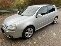 Gebraucht VW Golf VI United 80 PS (58 kW) 2008 Silber Kleinwagen