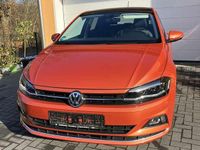 Gebraucht VW Polo Highline 95 PS (69 kW) 2018 Orange Kleinwagen