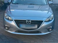 Gebraucht Mazda 3 120 PS (88 kW) 2015 Silber Kleinwagen