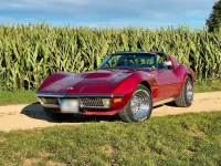 Gebraucht Corvette Stingray 300 PS (220 kW) 1971 Rot Coupé