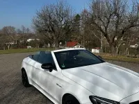 Gebraucht Mercedes C63 AMG AMG 476 PS (350 kW) 2018 Weiß Cabrio