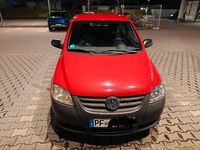 Gebraucht VW Fox 54 PS (39 kW) 2008 Rot Kleinwagen