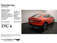 Gebraucht Audi e-tron Sportback Ambiente 230 kW (313 PS) 2021 Catalunyarot metallic SUV