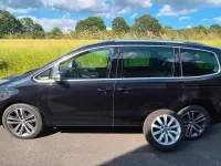 Gebraucht VW Sharan Highline 150 PS (110 kW) 2016 Schwarz Van / Kleinbus