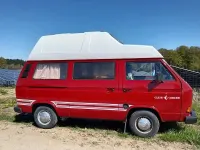 Gebraucht VW California California 69 PS (50 kW) 1987 Rot Van