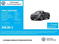 Gebraucht VW T-Roc Cabriolet Goal 150 PS (110 kW) 2025 Rauchgrau metallic/schwarz Cabrio