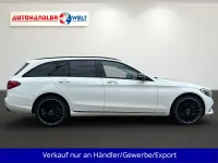Gebraucht Mercedes C220 AMG line 170 PS (125 kW) 2015 Weiß Kombi