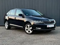 Gebraucht Skoda Rapid Clever 95 PS (69 kW) 2018 Schwarz Kleinwagen
