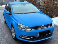 Gebraucht VW Polo Highline 90 PS (66 kW) 2014 Blau Kleinwagen