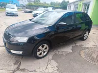 Gebraucht Skoda Rapid Ambition 105 PS (77 kW) 2014 Schwarz Kleinwagen