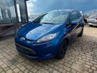Gebraucht Ford Fiesta Titanium 82 PS (60 kW) 2009 Blau Kleinwagen