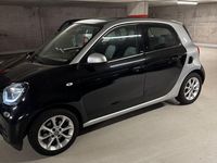 Gebraucht Smart ForFour Passion 71 PS (52 kW) 2015 Schwarz Kleinwagen