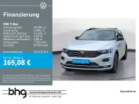 Gebraucht VW T-Roc Sport 150 PS (110 kW) 2021 White silver metallic/schwarz SUV