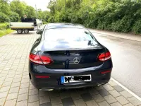 Gebraucht Mercedes C200 AMG line 184 PS (135 kW) 2021 Blau Coupé