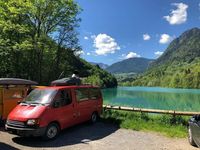 Gebraucht Ford Transit 77 PS (56 kW) 1986 Rot Van / Kleinbus