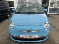 Gebraucht Fiat 500 Lounge 86 PS (63 kW) 2010 Blau Kleinwagen