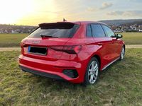 Gebraucht Audi A3 S-Line 200 PS (147 kW) 2022 Rot Limousine