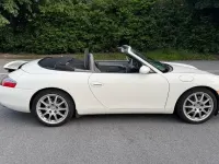 Gebraucht Porsche 911 Carrera Cabriolet 300 PS (220 kW) 2001 Weiß Cabrio