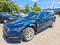 Gebraucht Skoda Superb Style 218 PS (160 kW) 2023 Blau Kombi