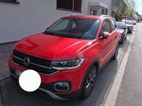Gebraucht VW T-Cross 95 PS (69 kW) 2020 Rot SUV