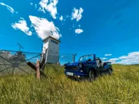 Gebraucht Trabant 601 50 PS (36 kW) 1986 Blau Cabrio