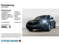 Gebraucht Skoda Scala Selection 116 PS (85 kW) 2024 Graphite grau metallic Kleinwagen