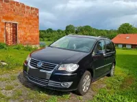 Gebraucht VW Touran Trendline 140 PS (102 kW) 2009 Schwarz Van / Kleinbus